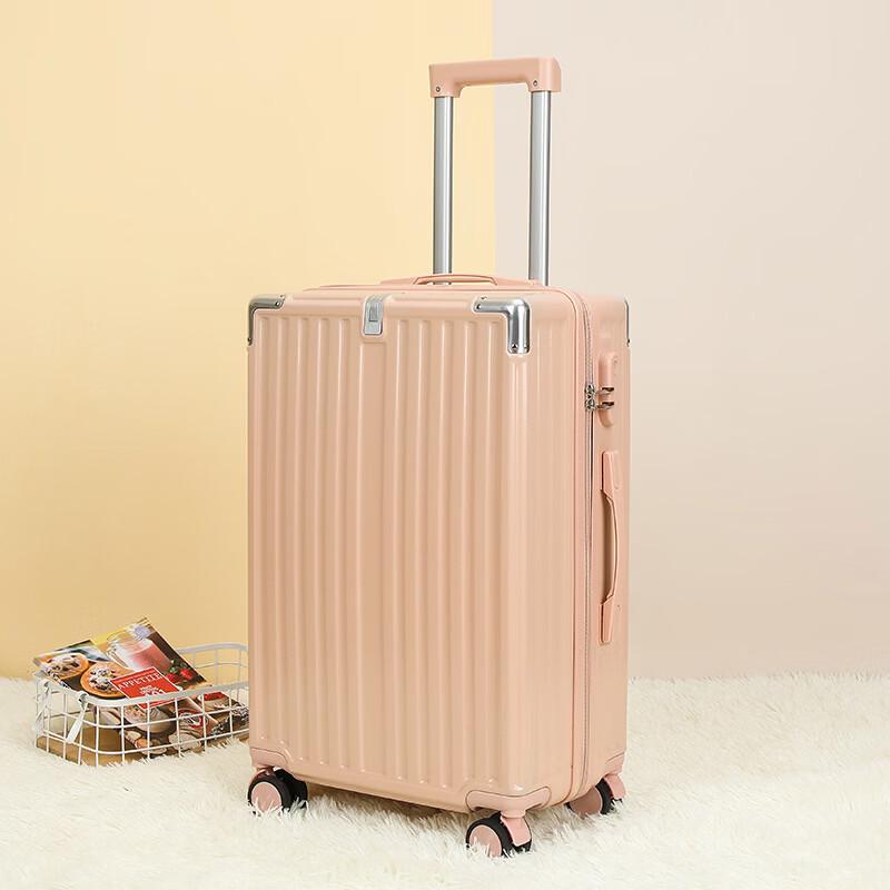 PACKAGE FASHION 1689 Women s Durable ABS Spinner Luggage 20 inch