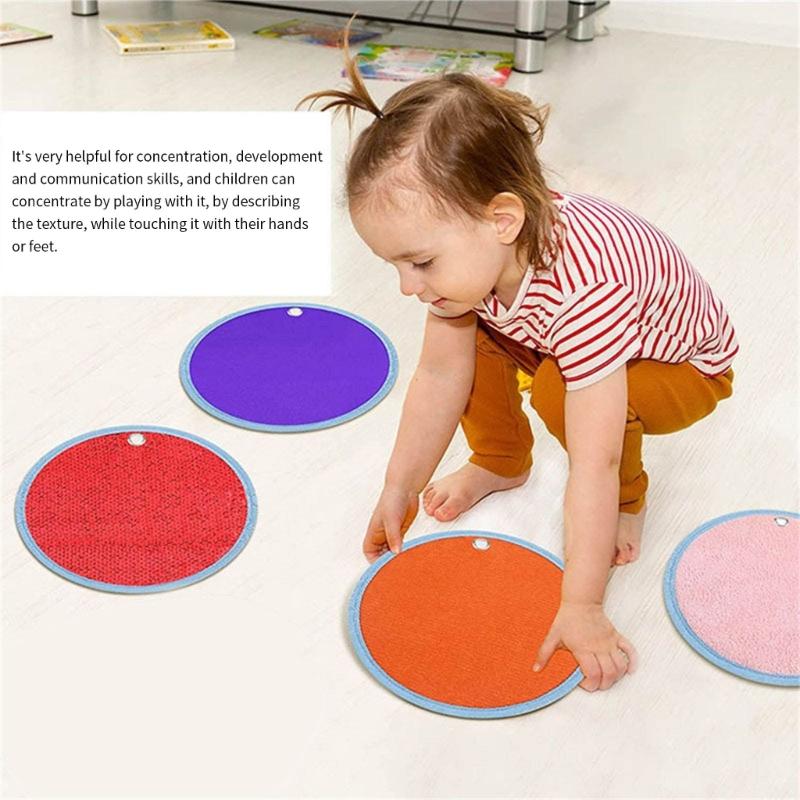 8/10/14/16pcs Autism Children Sensory Development Rug Washable Play Mat For Tactile Stimulation And Social Interaction
