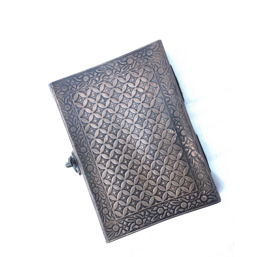 New Leather Journal Notebook Travel Writing Diary or Vintage Sketch Book Cotton Paper for Men & Women (7x5 Inch)