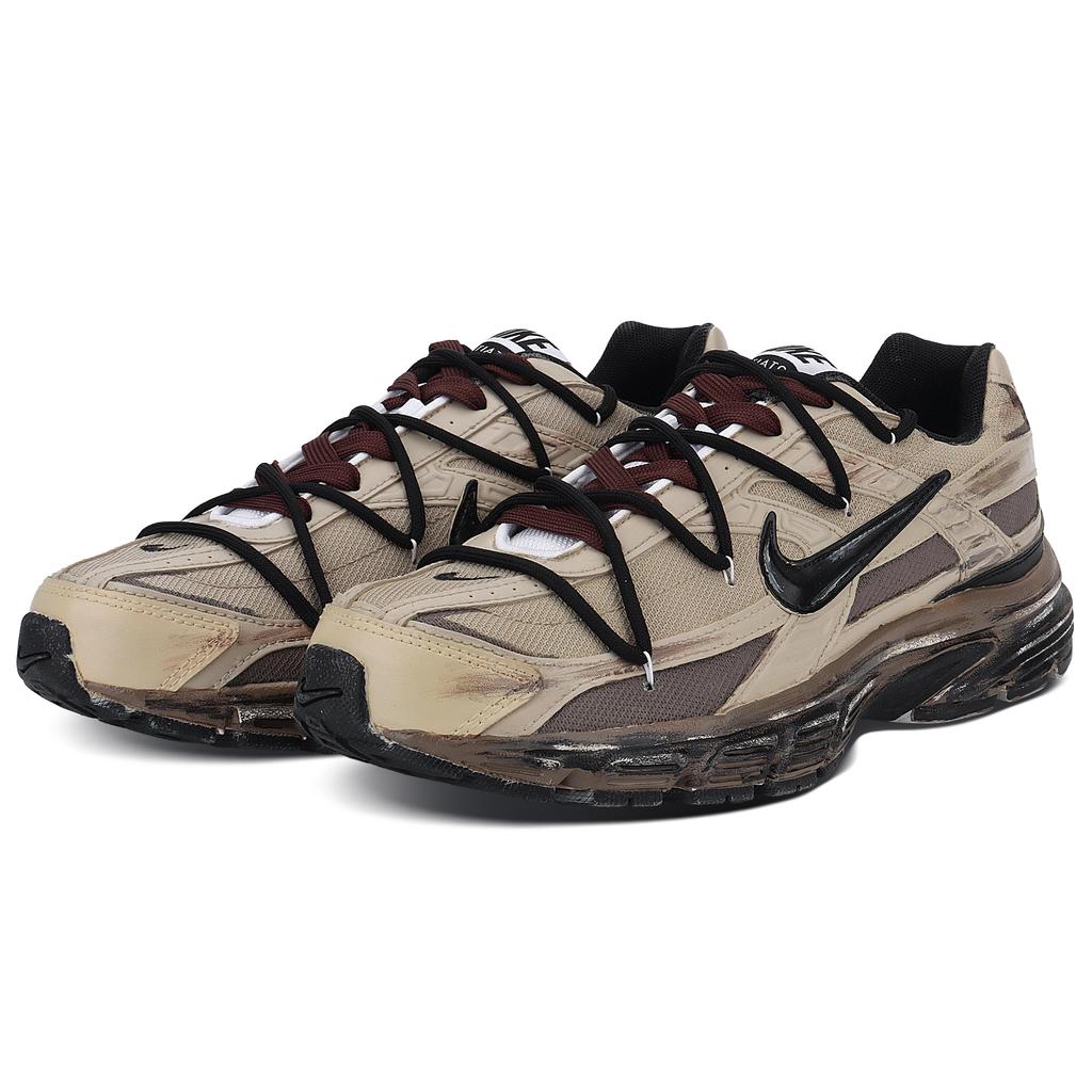 Nike Initiator Cushioning Breathable Low top Casual City Commuting Running Shoes Unisex Brown 394055-100(Team1830-S-BOX)