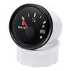 2" 52mm Water Level Gauge with Alarm 0-190 OHM Water Level Meter Indicator 240-33 OHM for Auto Car Boat Yacht Marine 12V 24V DC