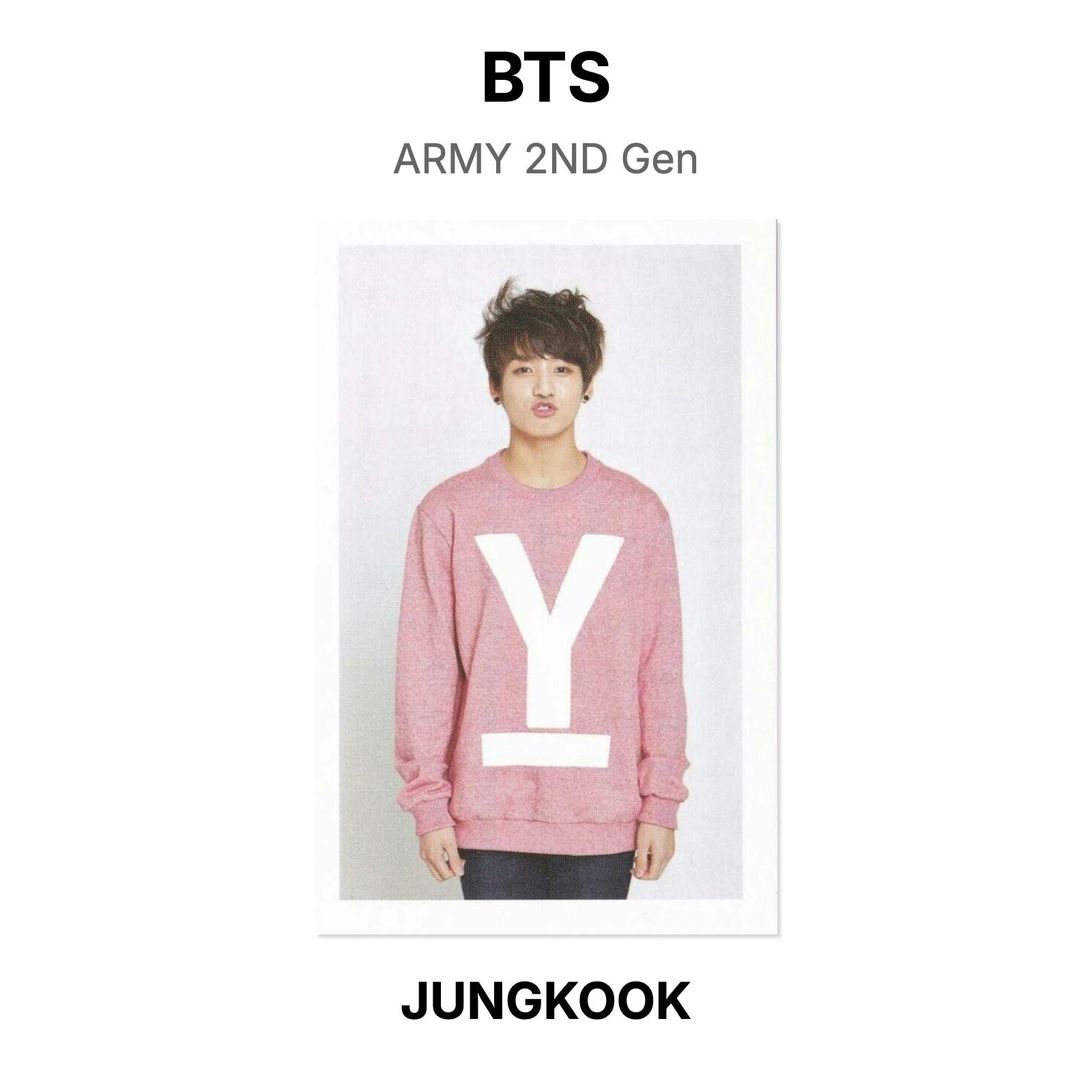BTS ARMY 2ND Gen Official Photocard