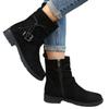 Autumn and winter Martin boots women's boots European and American style fashion outer wear round head thick heel side zipper short tube