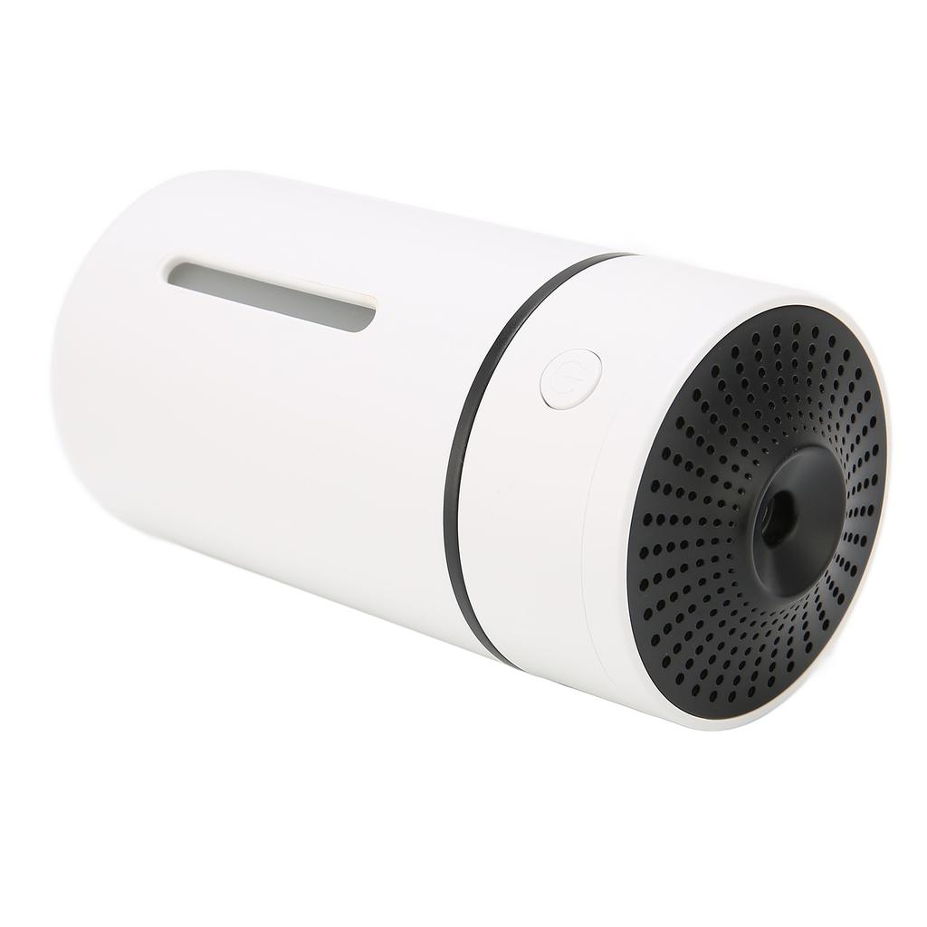 Car Humidifier Super Quiet Portable Mini USB Humidifier with 2 Mist Modes for Car Office Room BedroomWhite