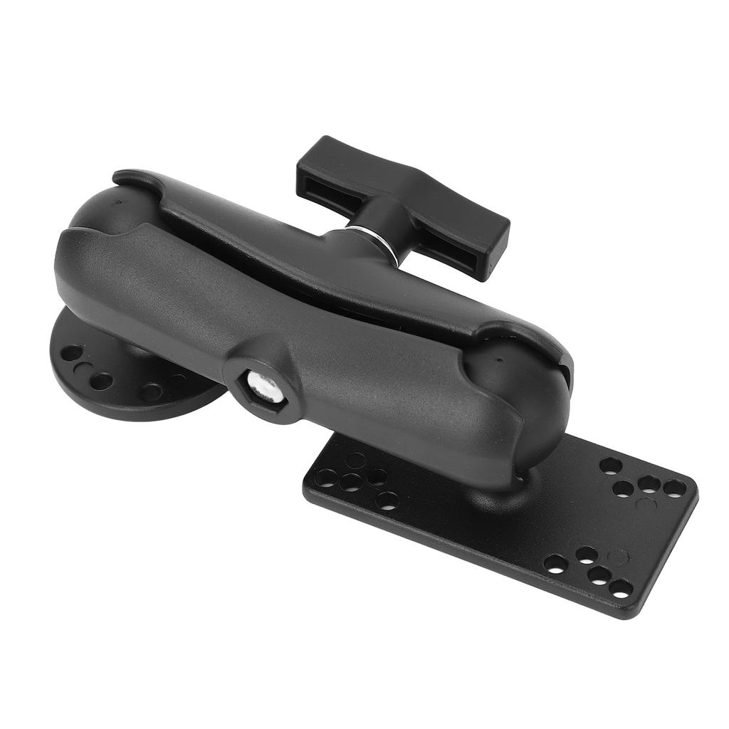 1.5 Inch Ball Short Arm Fish Finder Mount Aluminium Alloy Marine Electronic Mount Fish Finder Tablet Holder Rack for