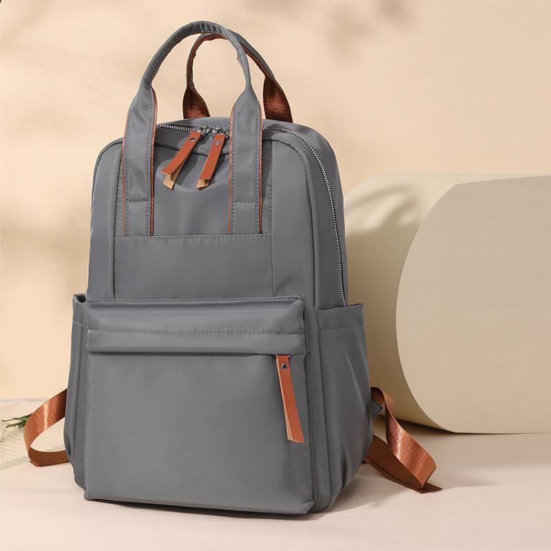 Pendler-Rucksack aus Nylon für Schüler, Schultasche, große Kapazität, Laptoptasche