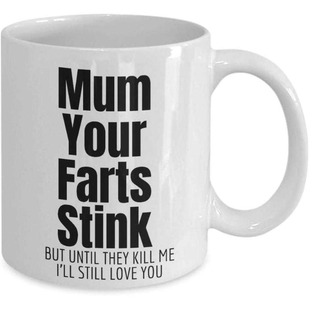 Керамическая кружка с отметкой для кофе ко Дню матери 301-400ml