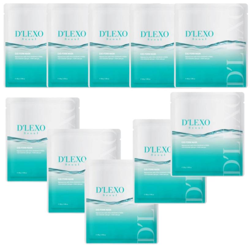 DERMALINE D LEXO Seoul EXO PDRN Mask (28g *10sheets) Korea Beauty
