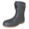 [Fuji Gloves Industry] Work Boots, Short Length, with Cover, TPE, Lightweight, Flexible, Antibacterial, Odor-Resistant, Cold-Resistant, 6351 BLACK, La