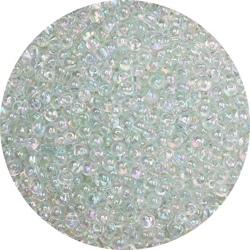 4mm Water Drop Colorful Glass Millet Beads Handmade Diy Jewelry Materials Loose Beads Accessories Package Hanging Necklace Strings Beads Nice Beads