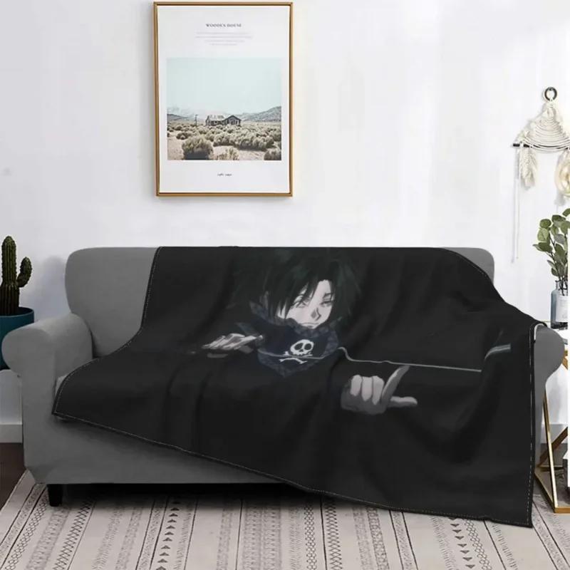 

Feitan Sword Blankets Warm Flannel Hunter X Hunter Throw Blanket for Bedding Couch Bedspread blankets for beds throw blanket 75x90cm