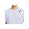 Nike Comfortable Versatile Fashionable Solid Color T-Shirt Men Tops Blue HJ3378-057