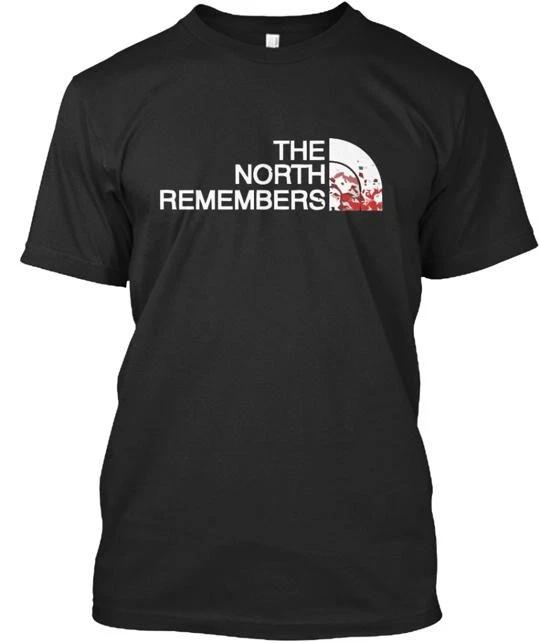 

The North Remembers 100% Cotton T-shirt Mens Tees Top Made In the USA T-Shirt Tee Top Unisex S разноцветный