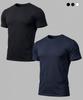 Toleonseu [2Pack] Els Daily Muscle Fit Short Sleeve