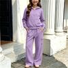 Boys Girls Hooded Sweatshirt and Tracksuit Set for Big Kids Casual Sports
