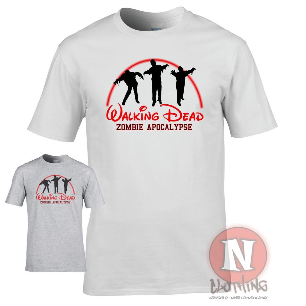 Walking Dead Zombie Apocalypse T-shirt for Undead,zombie Hunters and Survivors