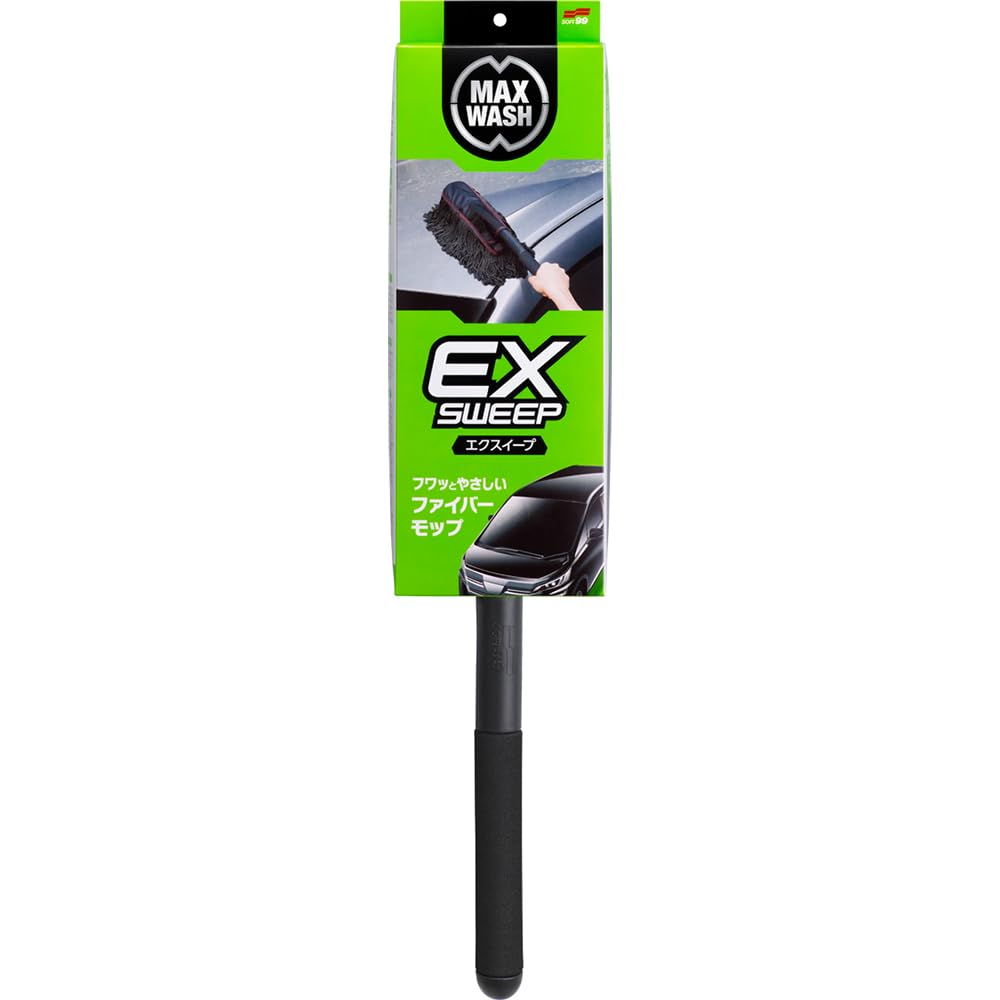 

SOFT99 ExSweep Car Wash Kit for Car Body and 04179 Glass, чёрный