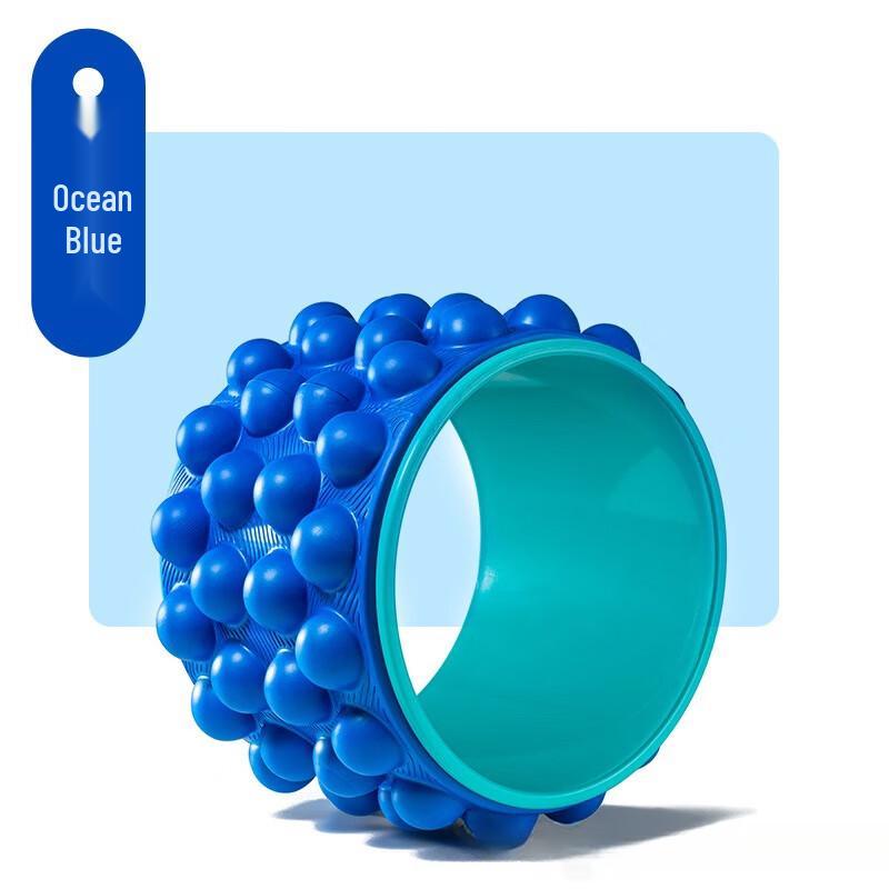 Textured Yoga Wheel for Back Bending One Size