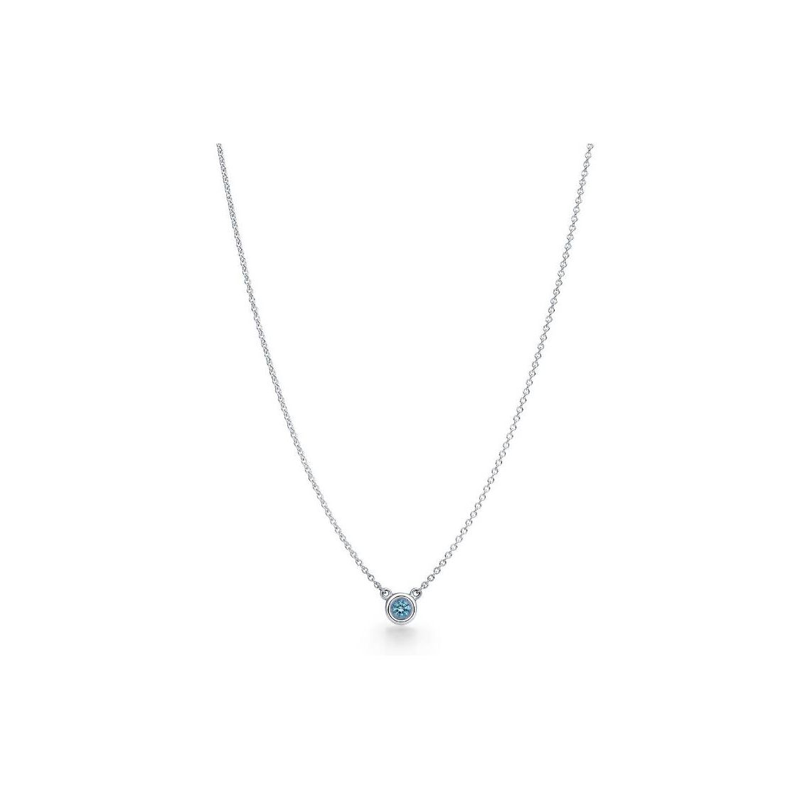 

Tiffany & Co. Elsa Peretti® Pendant Design Necklace Women necklace Silver 32535569 Box