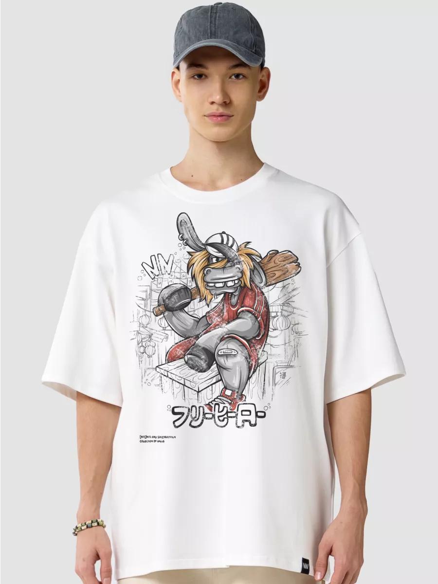 Oversized T-shirt Soyuzmultfilm print L