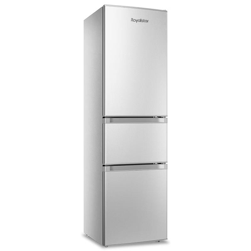 Royalstar 210L 3-Door Refrigerator with Soft Freeze