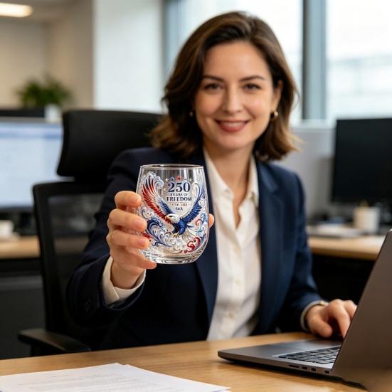 Bicchiere in Vetro DYS, Forma a Uovo Trasparente Cristallo Senza Piombo Smalto Dipinto Bordo Dorato Tumbler da Bevuta Vintage, Vetro di Grande Capacità per Bar di Casa Ufficio
