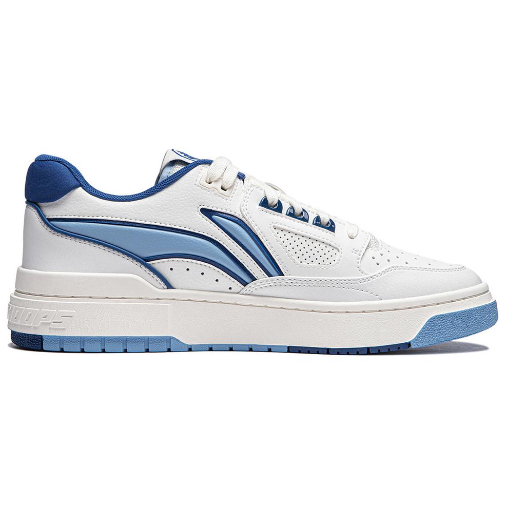 Li Ning Rookie Synthetic Leather Comfortable Versatile Rebound Non-Slip Shock Absorbing Lightweight Breathable Low-Top Sneakers ABCU009-5