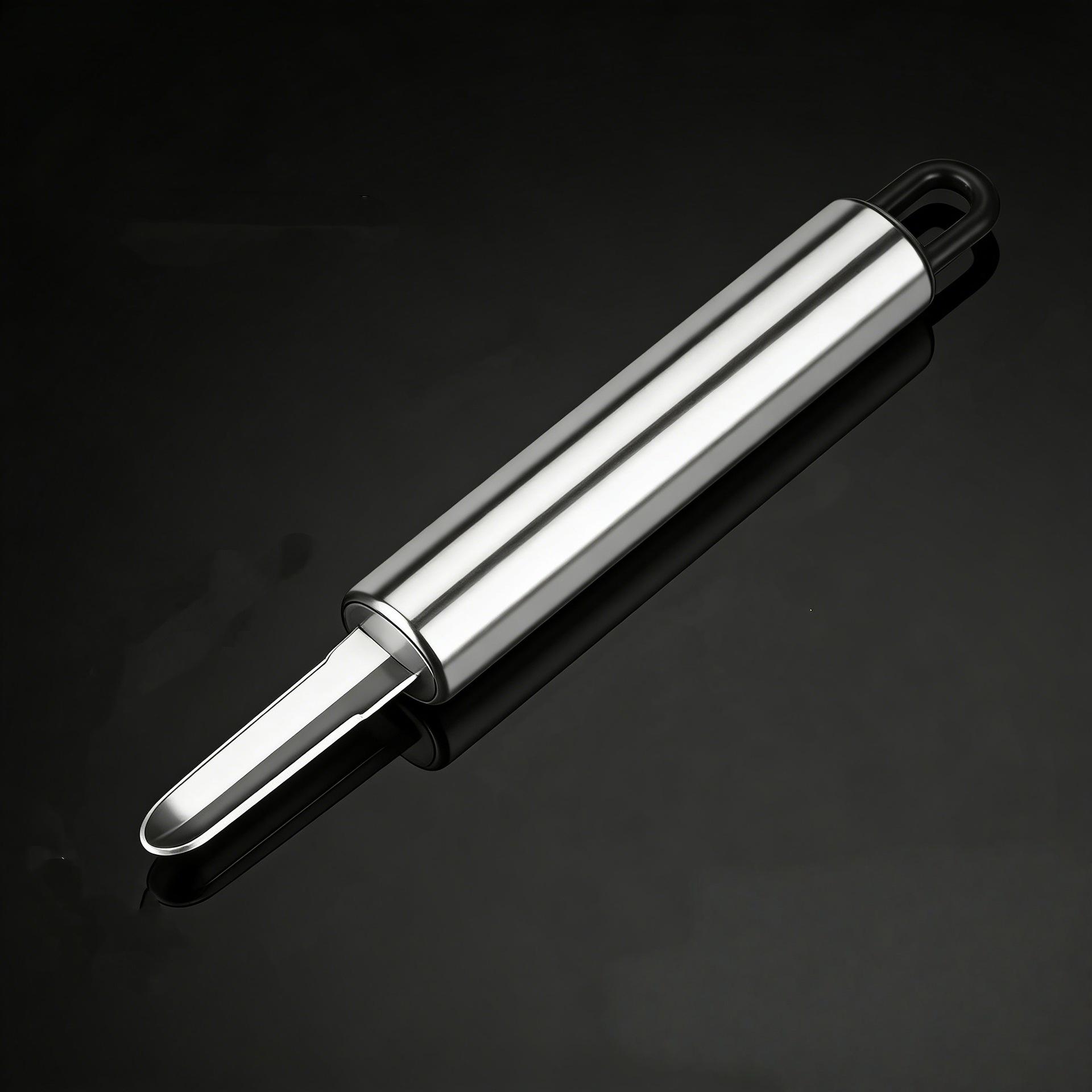 

Stainless Steel Shrimp Deveining and Shelling Tool