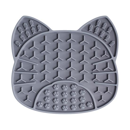 Silicone Dog Lick Mat with Suction Cup, Peanut Butter Licking Mat for Dogs Cats, Anti-Slip Pet Slow Feeder Bowl Lick Pad