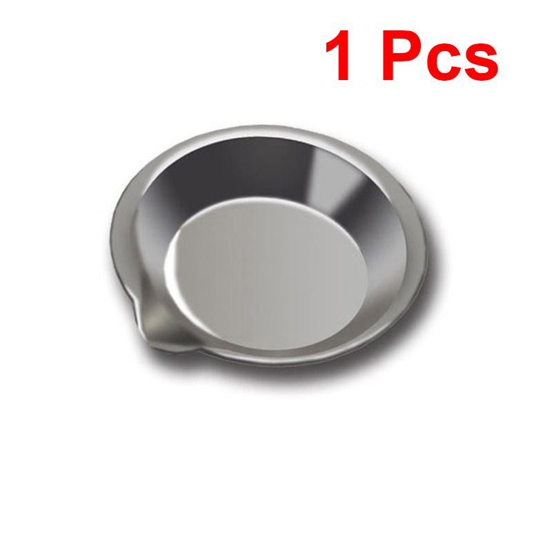 10pcs 5cm Metal Stainless Steel Painting Color Bowls Oil Paint Trays Paint Color Mixing Cups For Children Model Coloring Tools
