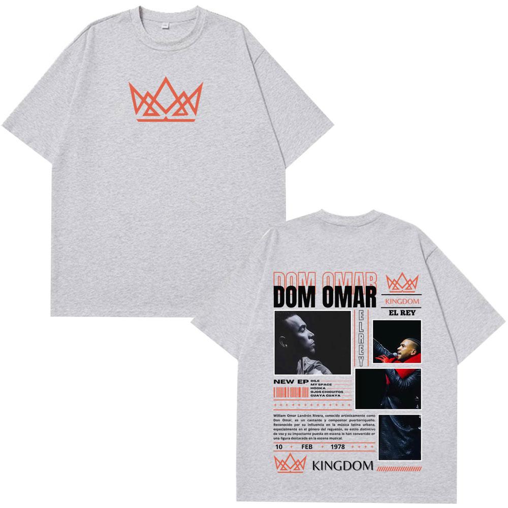 Don Omar Album Print TShirt Unisexs Womens Fashion TShirt Short Sleeve Casual Cotton HipHop TShirt Hobbyist Gift