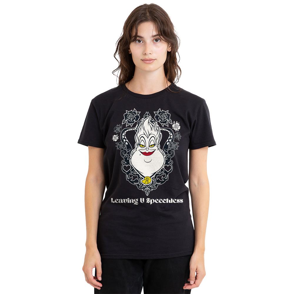 Disney Villains Unisex Adult Leaving U Speechless Ursula Valentine`s Day T-Shirt