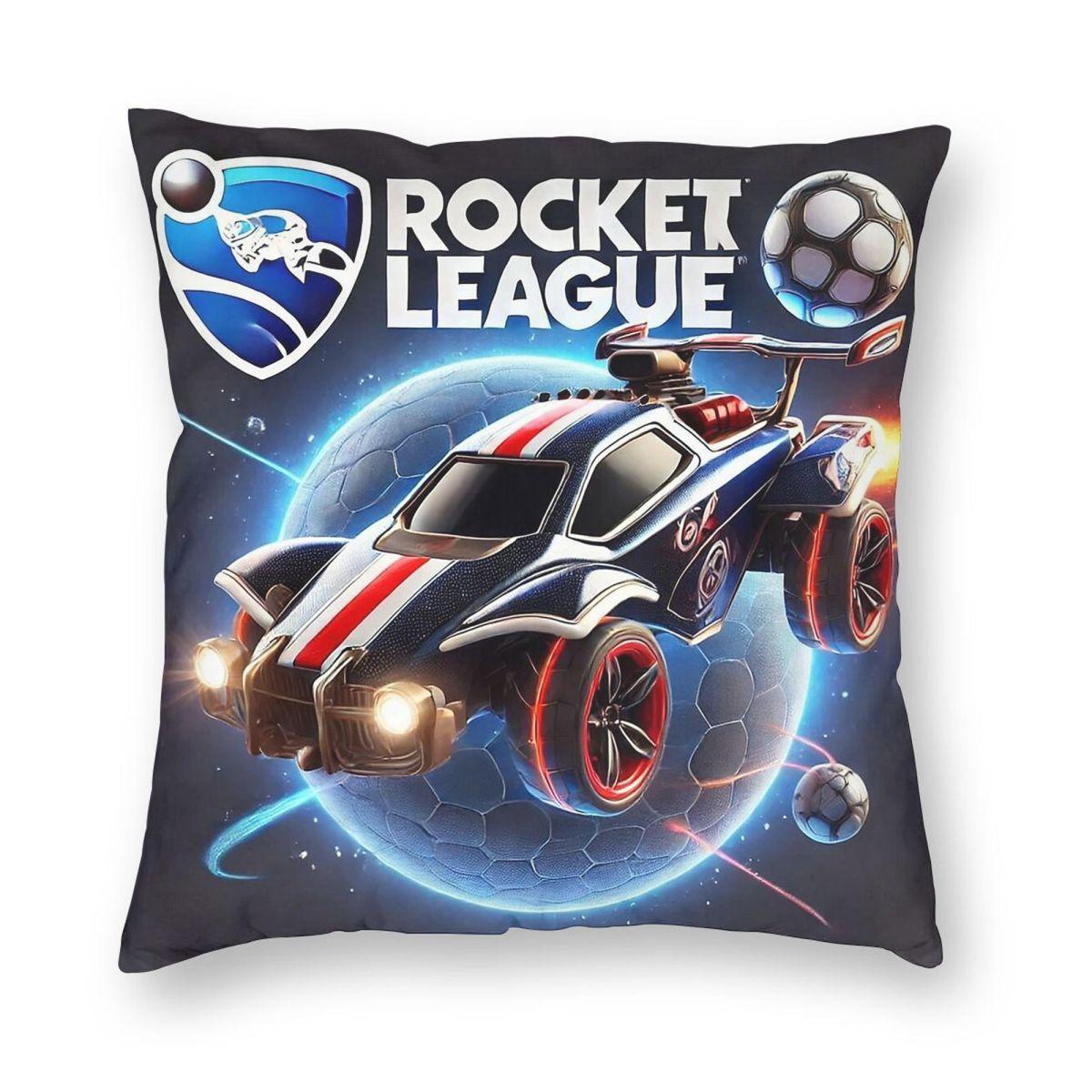 

Rocket League Автомобильная игра в футбол Квадратная наволочка Полиэстер Лен Бархатный узор Молния Декоративная наволочка для подушки-сиденья на диван 30cmx30cm