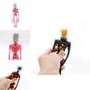 Figure di Siren Head Luminescenti 4pz PVC Oggetti da Collezione per Ornamento Regalo per Bambini