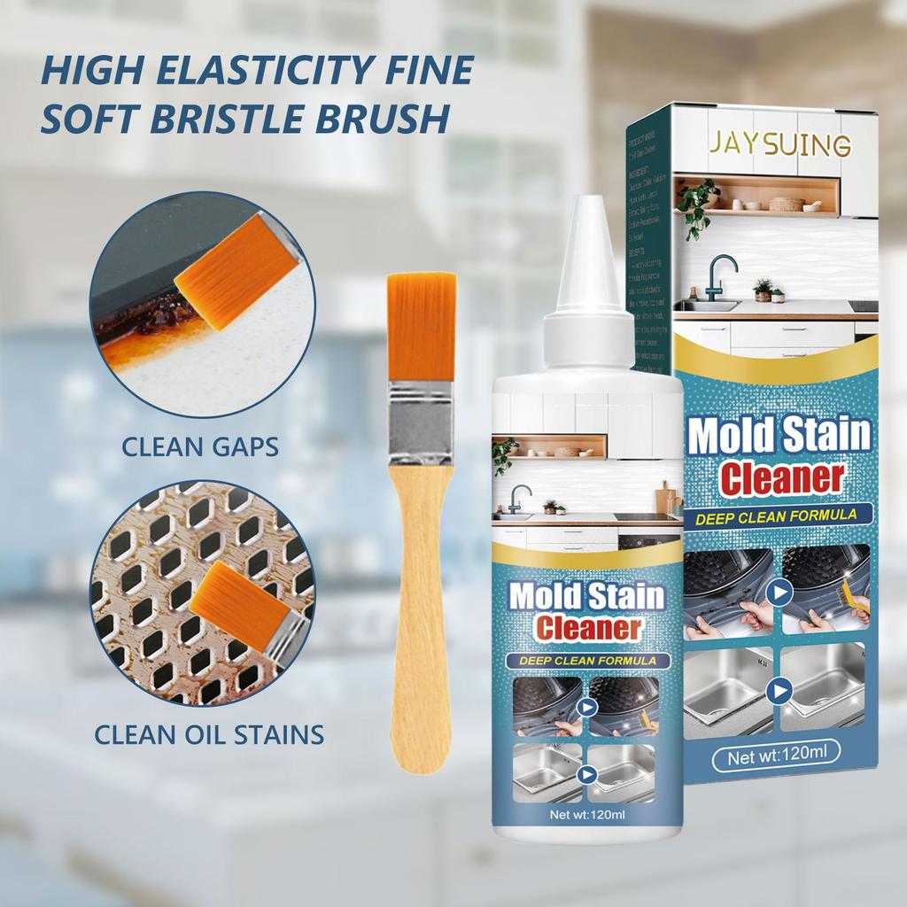 Household Mold Remover Gel Ceramic Tile Pool Bathroom  Kitchen  Wall - Gel  Detergent  Mold Stain Cleaner 120ml
