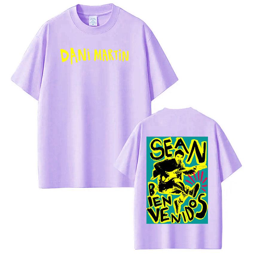 

Singer Dani Martin Fashion Vintage Graphic Print Tshirt Men Women Fashion Tshrit Hiphop Harajuku Cotton Casual Tshrits Tops 3XL