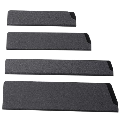 

Rubonarie 4-Piece Knife Case Set, Assorted Knife Covers and Sheaths, Perfect for Knife Storage, Portable Storage, and Outdoor Use (Black)