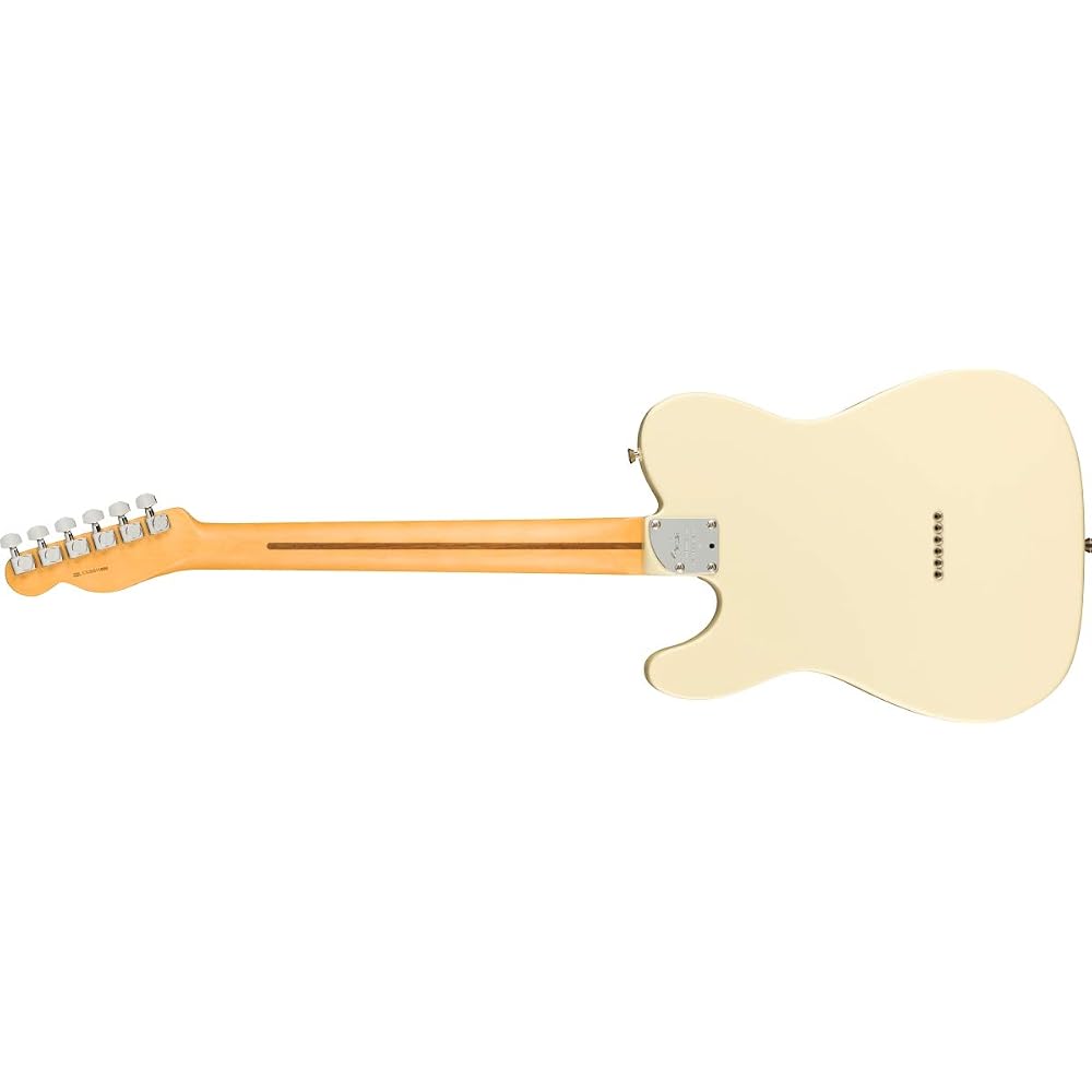 Fender American Professional II Telecaster Electric Guitar Rosewood Fingerboard Olympic White