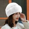Women's Winter Hat - Stylish and Warm Beanie for Middle-aged and Elderly Women
