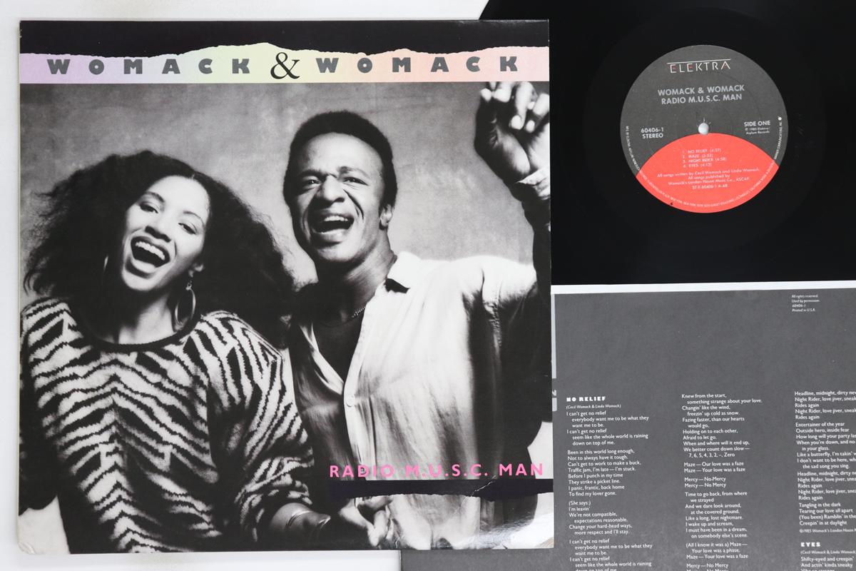 

LP Record WOMACK & WOMACK - Radio M.U.S.C. Man 604061 ELEKTRA 1985 US Soul/Funk Used