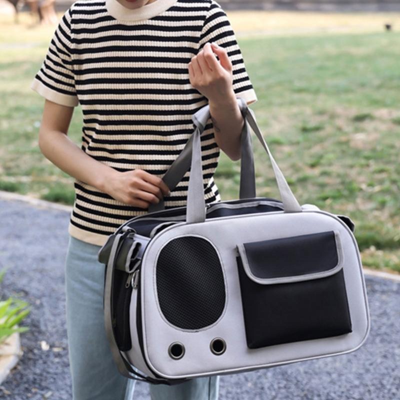 Outdoor Multifunction Bag for Puppy Portable Spacious Storage Cat Carrier Bag