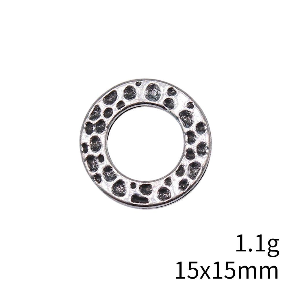 Christmas Decorations Jewelry Findings Hollow Circle Connector Accessories Parts Audience Accessories For Women Necklace And Earrings