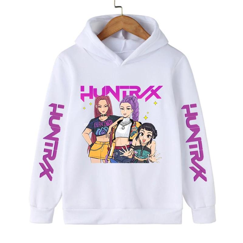 

Осенне-зимняя толстовка с мангой для детей K-pop Охотник на демонов Детская спортивная одежда Милая толстовка Харадзюку с тигрицей 100