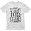 Whiskey Tango Foxtrot T-Shirt for Mens Womens Drinking Tee