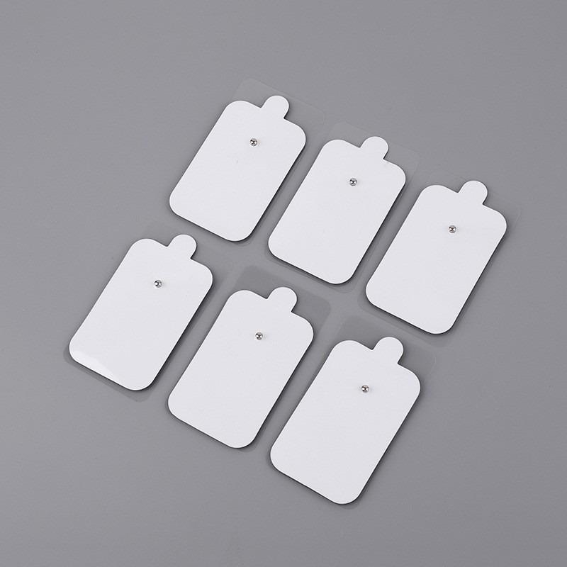 Compact EMS White Electrode Pad for Home Physiotherapy Use