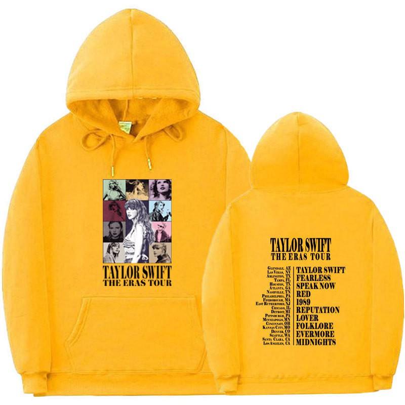 Unisex Oversized Hooded Sweatshirt With Ribbed Hem Print Design Casual Sport Wear