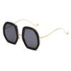 Unisex Stylish Square Sunglasses With Pc Lenses For Travel And Fashion Events