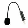 USB Mikrofon Omnidirektionales Mikrofon 9'' Schlauch für Spiele Chat Laptop PC Mikrofon mit Schaltern Unterstützt Alle Systeme