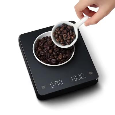 3 kg/0,1 g digitale Kaffeewaage mit Timer, wiederaufladbar, elektronische Smart Kitchen Balance, Präzisions-Espressowaage, Messwerkzeuge