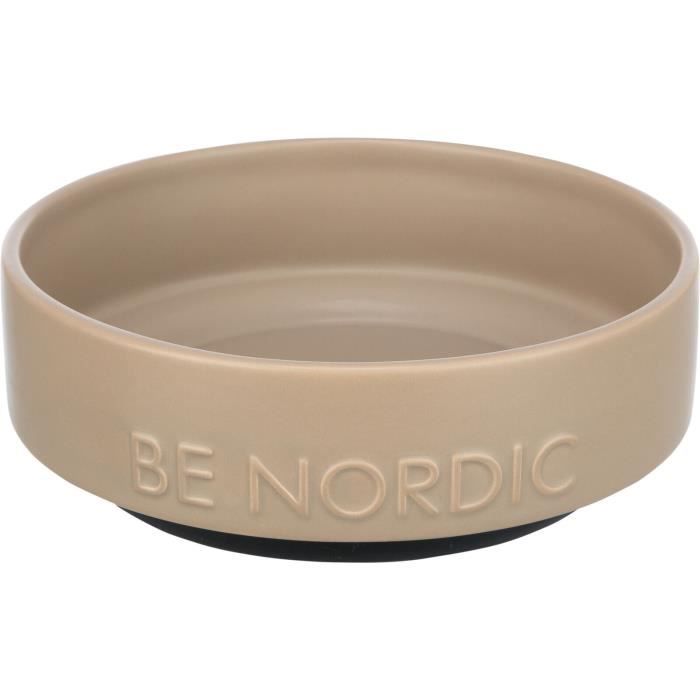 Gamelle Pour Chat - Trixie - Be Nordic - Céramique - Caoutchouc - Anti-dérapante